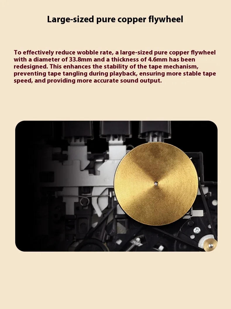 Description Picture 6 of itemPanda W10 Retro Bluetooth Portable Cassette Player Tape Recorder Music Player Portable Walkman Audio Multiple Power Supply