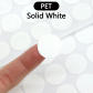 Solid White,100pcs