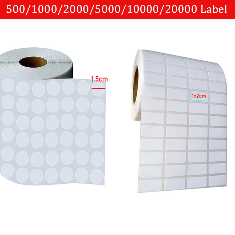 Description Picture 2 of item500 1000 sheet square round Classification Label stickers Diamond Painting Tools Diamond Distinguish Storage box Sticker hot