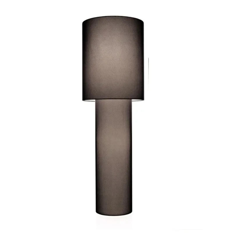 Description Picture 2 of itemItalian Creative LED Floor Lamp Fabric Tube Floor Lamp Nordic Designer Bedroom Lighting Living Room Corner Column Vertical Lamp