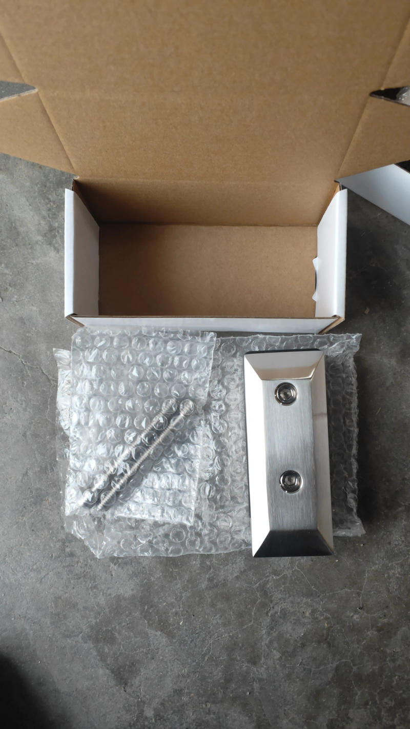 Description Picture 4 of itemBalustrade Fitting Glass Side Wall Spigot Stainless Steel Wall To Glass Railing Pool Fence Glass Spigot