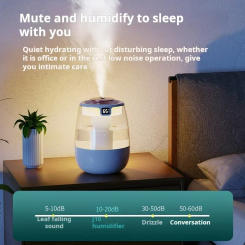 Ultrasonic Desktop Bedroom Humidifier A33 USB Spray Moisturizer Home Use Quiet Essential Oil Diffuser for Office Small Room