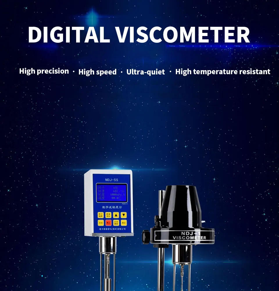 Description Picture 2 of itemViscosimeter Lab Testing Equipment Digital Sensor Rotary Viscometer Oil Glue Viscosity Meter Measuring Devices