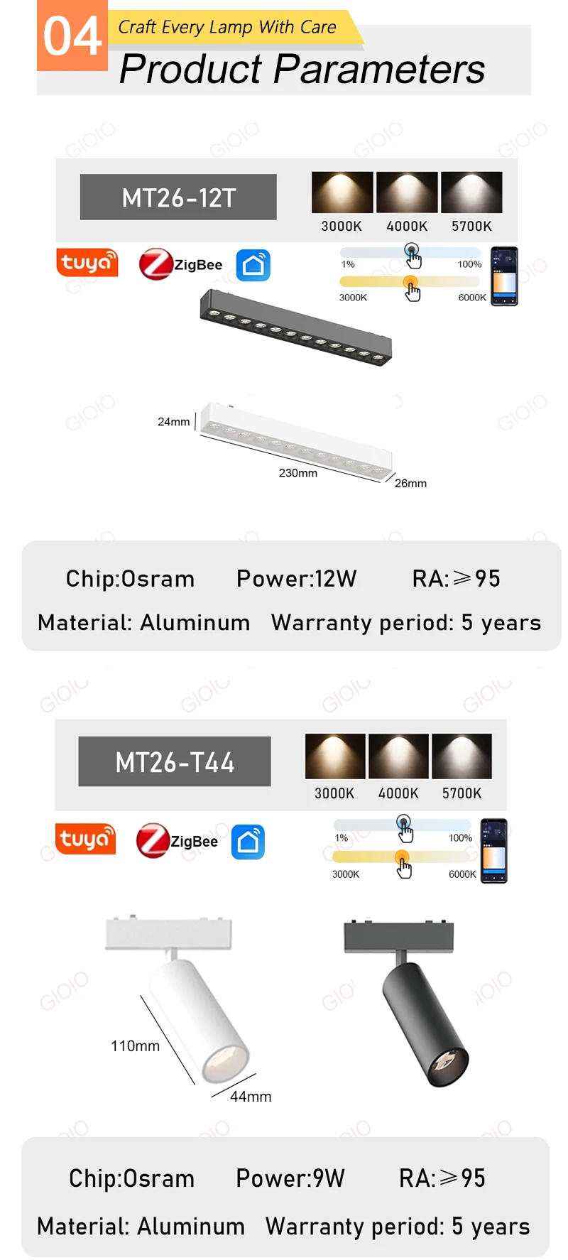 Description Picture 6 of item6MM Intelligent ultra -thin light -fitting magnetic suction track light Mijia graffiti rail no main lamp living room line light