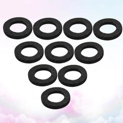 10 Pcs Trumpet Cushion Valve Instrument Washer Trumpets Accessory Pad Mat Felt Small