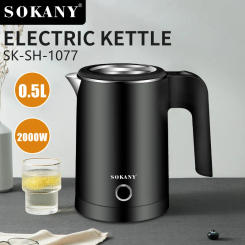 SOKANY1077 Electric kettle 0.5L household hot water electric