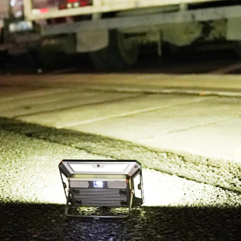 Description Picture 6 of item116 LEDs Super Bright Hanging Light Stepless Brightness Magnetic LED Floodlight Type-C Rechargeable 4000mAh Light Last Up To 24H