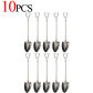 10PCS-Silver(A)