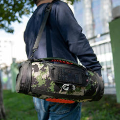 Oxford Cloth Bluetooth-compatible Speaker Bags with Shoulder Strap Sling Speaker Cases Breathable Accessories for JBL Boombox 3