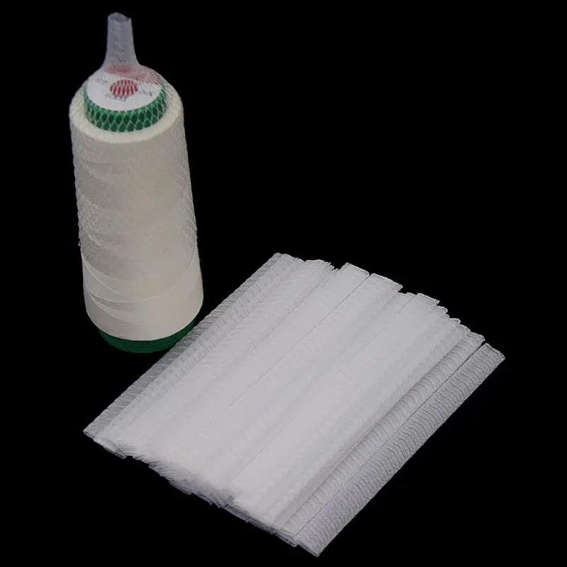 Description Picture 2 of itemChzimade 50Pcs/lot 12cm Embroidery Thread Net Prevents Unwinding Perfect For Small Large Cones DIY Sewing Supplies