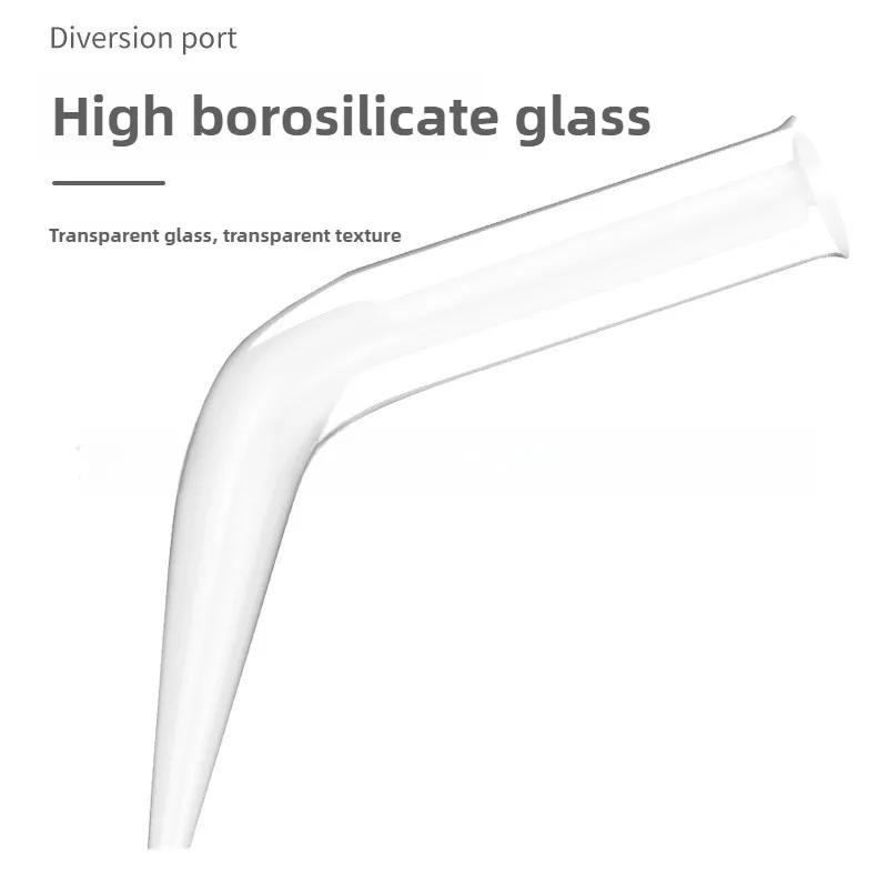 Description Picture 4 of itemGlass horn tube tail connection distillation device accessories, chemical experimental teaching instruments