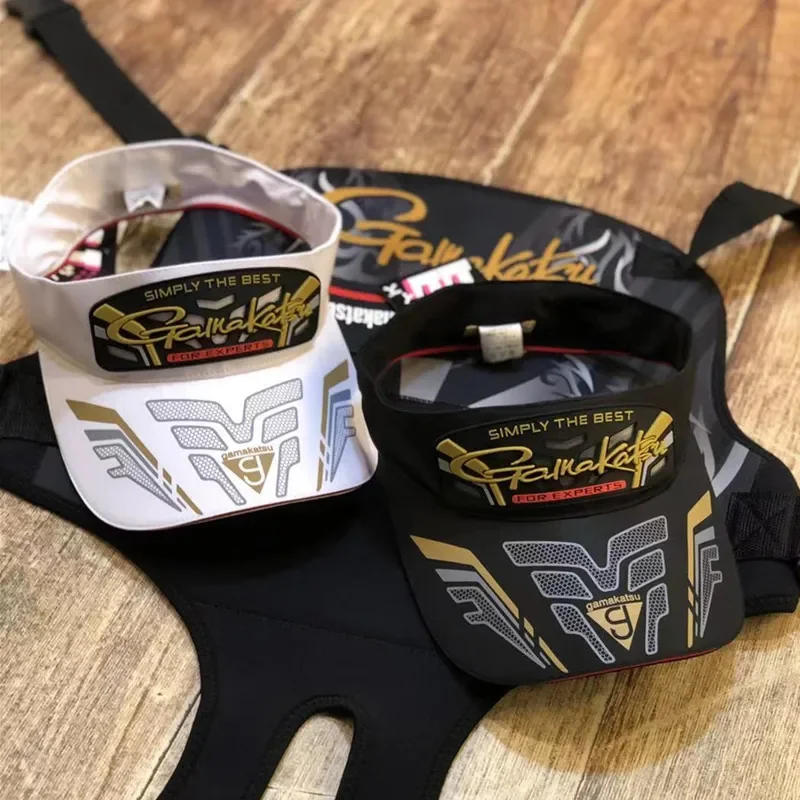 Description Picture 5 of itemGamakatsu Fishing Cap for Men and Women, Top Quality Sunshade, Adjustable Button, Outdoor Sport, Hiking, New, Summer