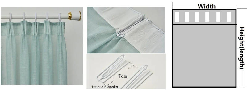 Description Picture 2 of itemFrench white curtain yarn romantic 3D relief curtains for light-proof and opaquefor bedroom living room balcony leaf embroidered