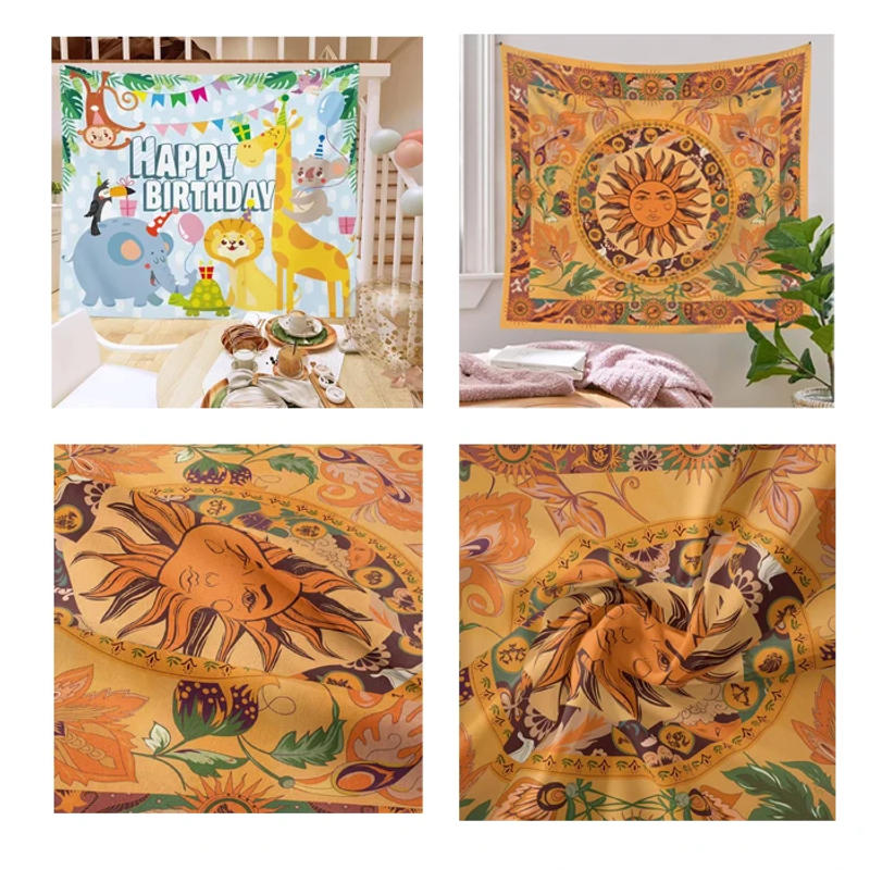 Description Picture 6 of item2024 Newborn Art Portrait Backdrop, Baby Shower, Kids Birthday Photography, Sweet Pink Floral Decor, Background Photo Studio