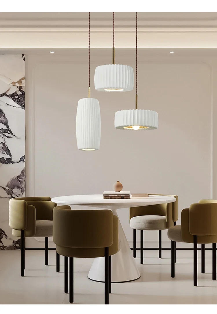 Description Picture 5 of itemNordic Minimalist Chandelier Dining Table Lighting Lamp Bar Island New Creative Original Design French Style Recommend Led Light