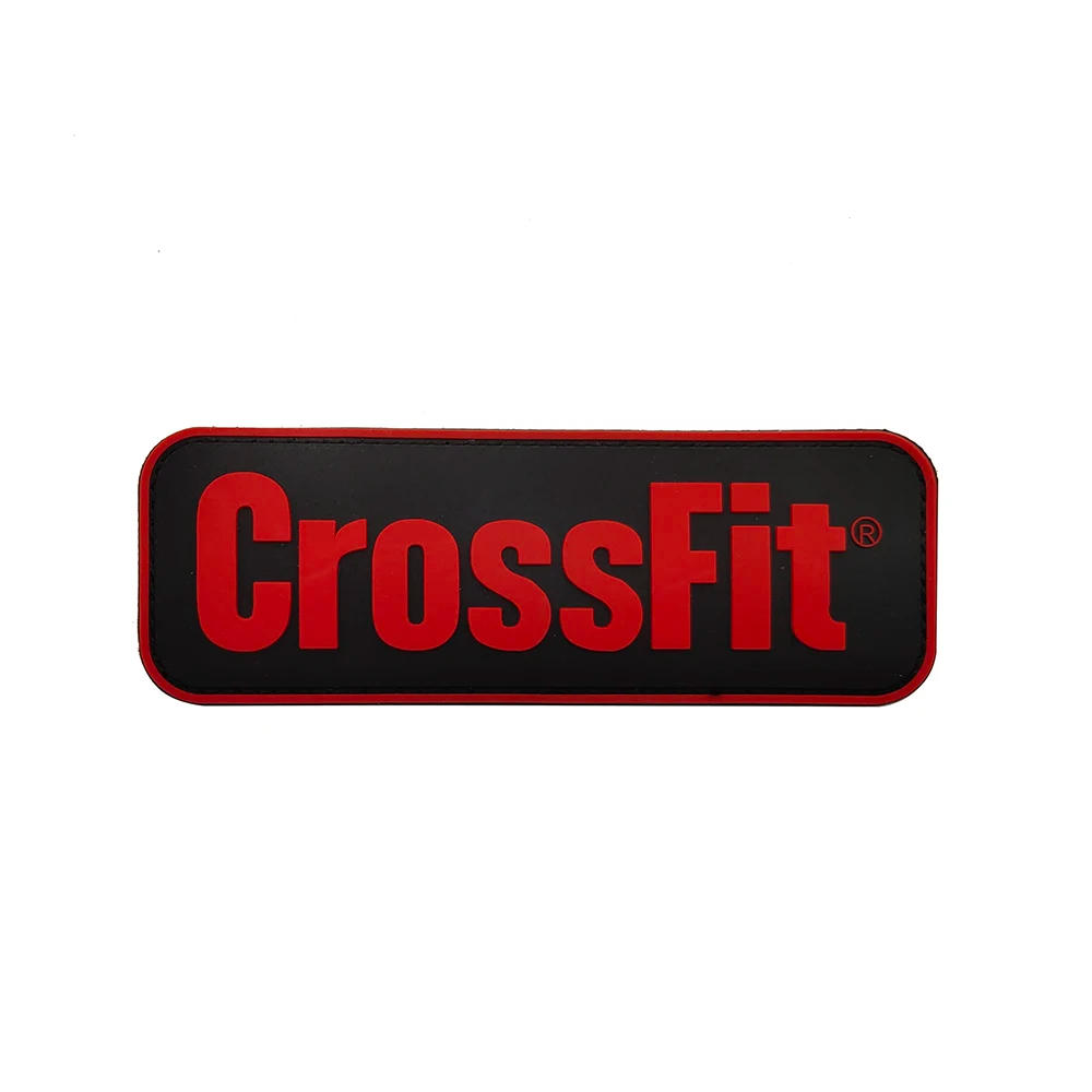 Description Picture 6 of itemCrossFit Name Tags PVC Patch Embroidered Applique Sewing Label Punk Biker Clothes Stickers Apparel Accessories Badge