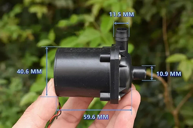 Description Picture 2 of itemDC 18V 20V 24V 432L/H Micro DC Brushless Water Pump Mute Submersible Impeller Centrifugal Pump Food Grade DIY Dispenser Fountain