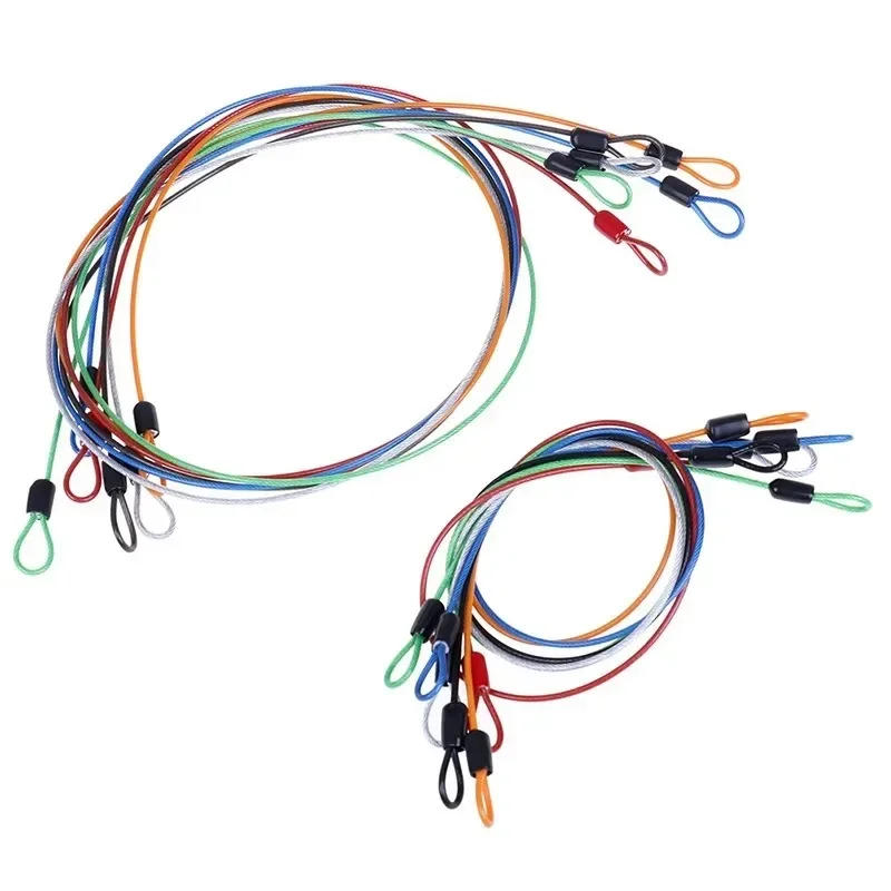 Description Picture 6 of item0.5M Anti-Theft Steel Cable Bike Lock - Heavy-Duty PVC Coated Wire Rope for MTB/Road Bike, Portable Lightweight Cycling Security