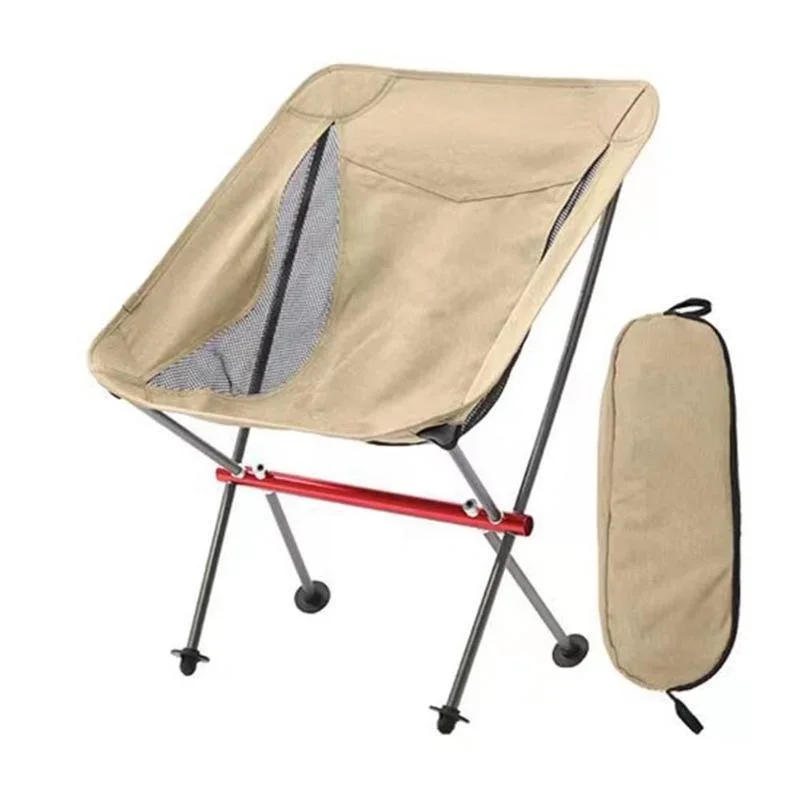 Description Picture 2 of itemNew 1 Pcs Outdoor Hiking Fishing Backpacking Full-Aluminum Frame Folding Camping Chair Compact And Portable With Carry Bag