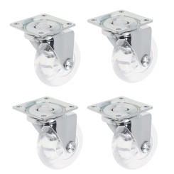Furniture Casters High-Quality 2 Inch PU Caster Wheels - Perfect For Furniture And Heavy Home Furniture Hardware