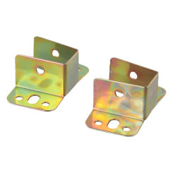 2pcs Bed Beam Support Metal Stand Wooden Fixed Connector Thicken Bed Hinges Hook Corner Code Furniture Hardware Accessories