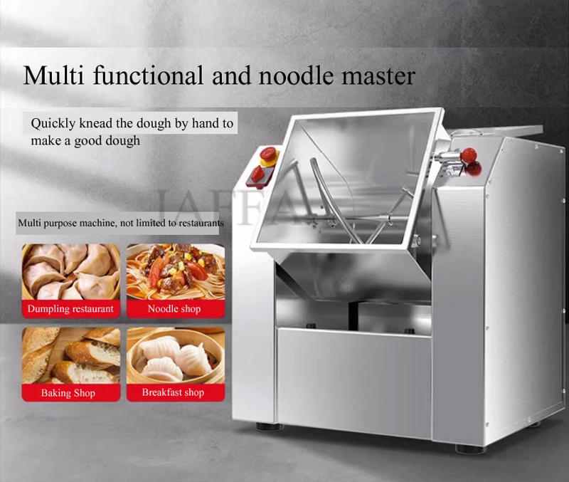 Description Picture 4 of itemCommercial Electric Dough Mixer Machine 3/5/7/10 KG Kneading Capacity Food Processor Cooking Appliances Pizza Noodles