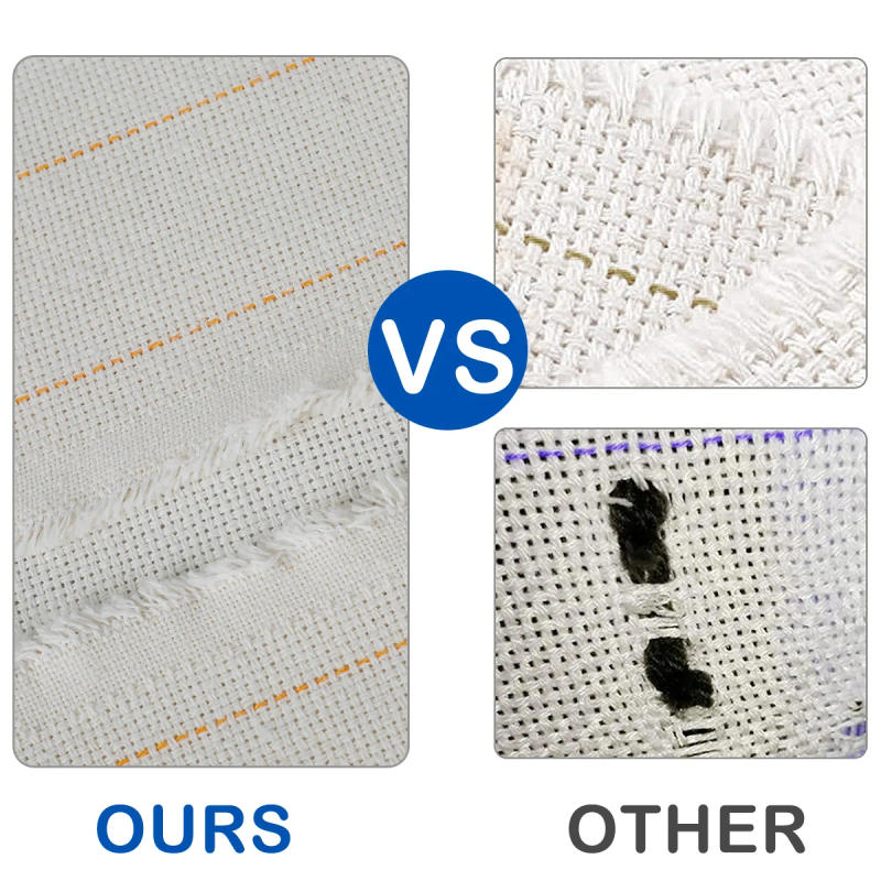 Description Picture 3 of itemOverlocking Tufting Cloth with Marked Lines DIY  Needlework Fabric Premium Monks Cloth Punch Needle Cloths for Tufting Machine