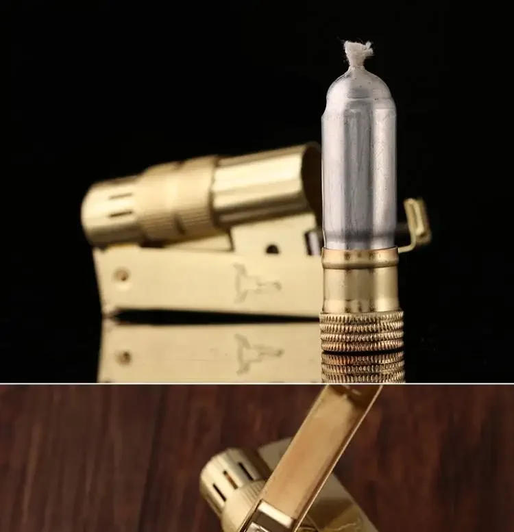 Description Picture 2 of itemIMCO 6700 Vintage Stainless Steel Metal Lighter Austrian Gasoline Grinding Wheel Lighter Kerosene Series Genuine with Box
