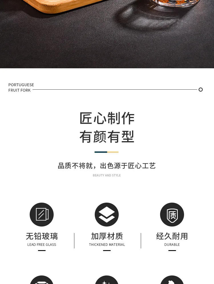 Description Picture 3 of itemEuropean-Style Whiskey Glass for Household Wine, Handmade Crystal Glass, Shot Glass, Beer Steins, Luxury Gold