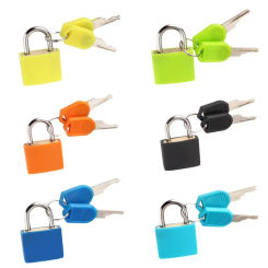 23mm Small Mini Dormitory Appliances Travel Supplies with 2 Keys Cabinet Door Bookbag Suitcase Padlock Small Luggage Lock