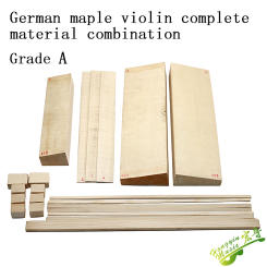 German maple violin panel backplane neck production of raw materials accessories