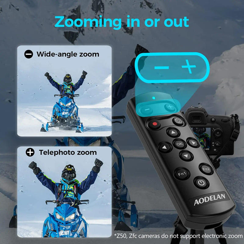 Description Picture 5 of itemAODELAN ML-L7B Wireless Shutter Release Remote for Nikon Zfc, Z30, Z50, Z5, Z6II, Z7II, P1000, P950, B600; Replace Nikon ML-L7