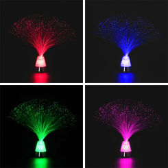 LED Fiber Optic lamp Festive Atmosphere lamp lantern Starry Wedding Party Christmas Decoration Home Decoration