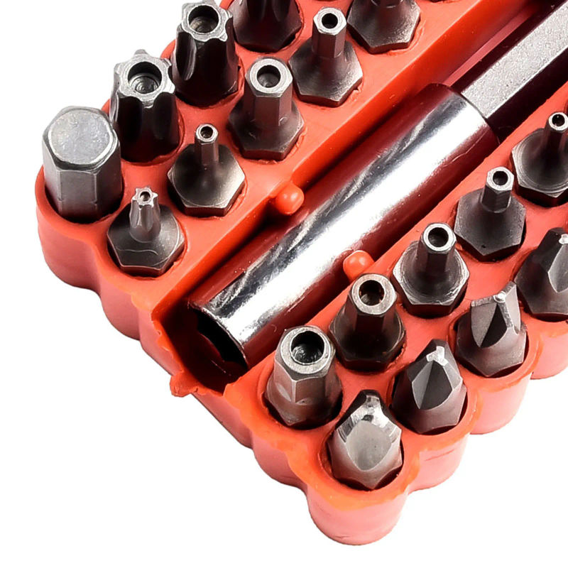 Description Picture 4 of item33pcs Screwdriver Bit Combination Set Magnetic Extension Bit Holder Screwdriver Bits Set Quick Release Bit Holder Hollow / Solid