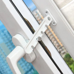 Window Limiter Latch Position Stopper Child Safety Protection Window Lock Wind Brace Practical Home Security Tool Hardware