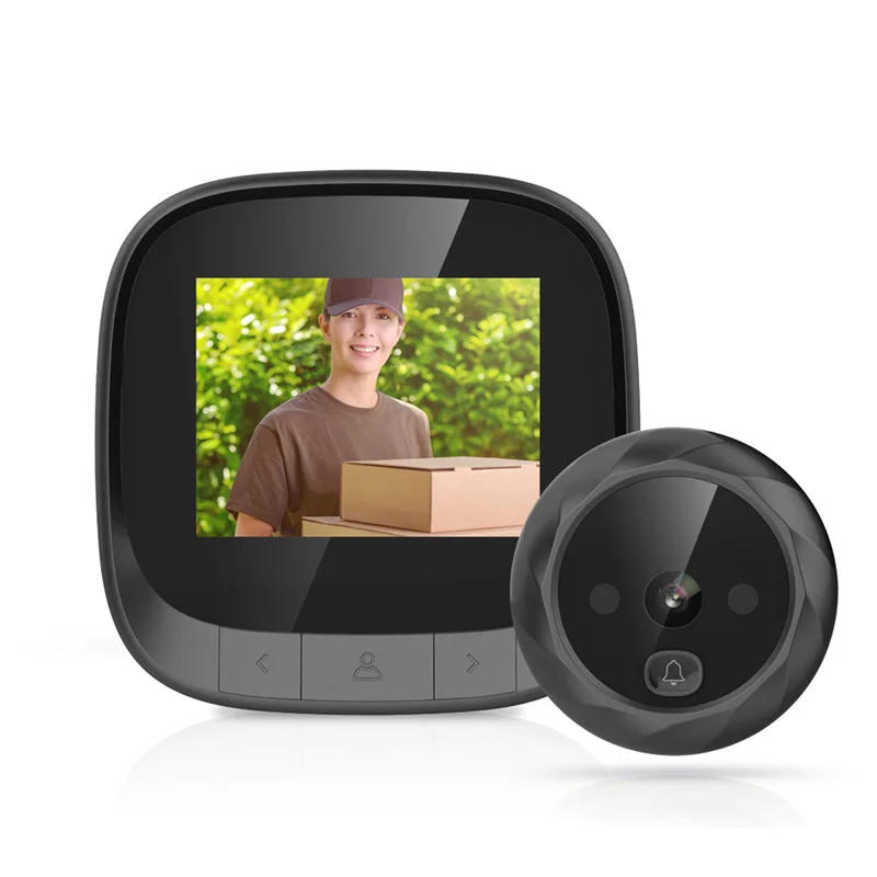 Description Picture 2 of item2.4 Inch Digital Peephole Door Bell 90 Degree Wide Angle Night Vision Viewer Camera HD Display Screen House Security Doorbell