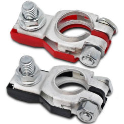 Japanese car battery card head  Pure copper battery pile head clip  Protective sleeve  Cable Clips