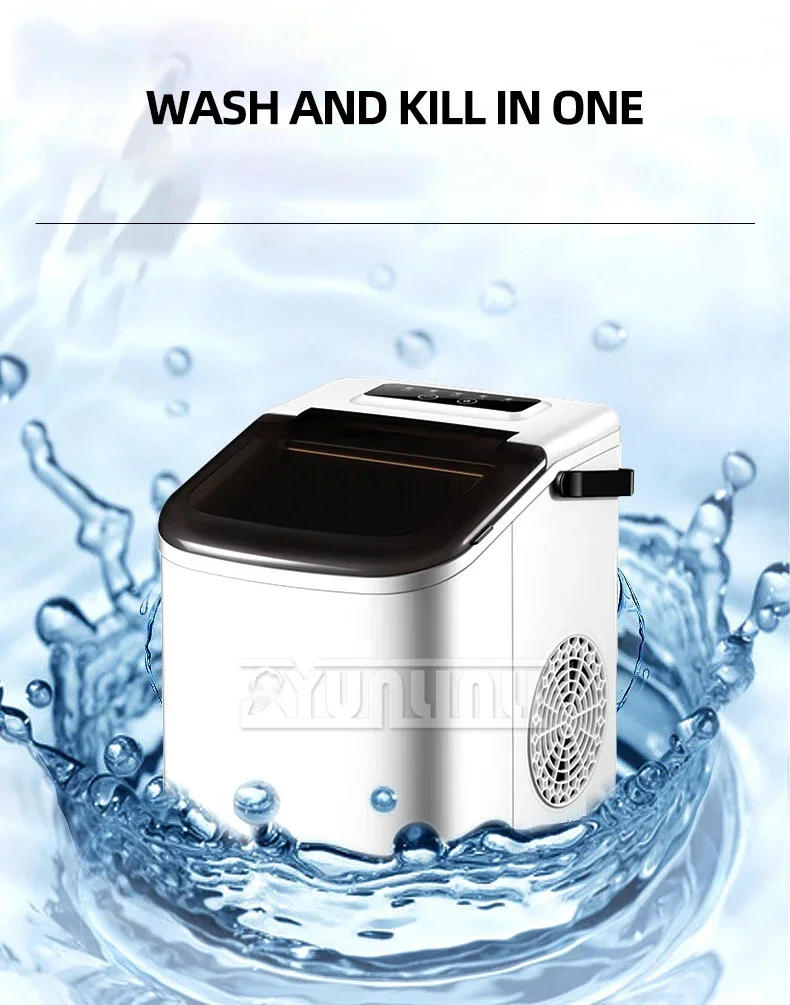Description Picture 6 of itemCommercial Countertop Ice Maker Machine,Auto-Cleaning Portable Ice Maker,Kitchen Appliance