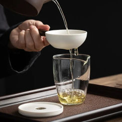 Ceramics  Tea Strainer Filter Leaf Kung Fu Tea Set Infuser Creative Handmade Coffee Tea Strainers Kitchen Accessories Teaware