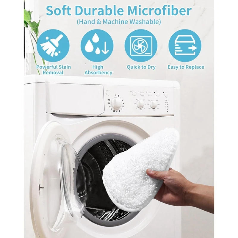 Description Picture 5 of itemFor Vileda Steam Cleaner Replacement Cover, Steam Replacement Covers Washable Floor Mop Replacement Parts Cover