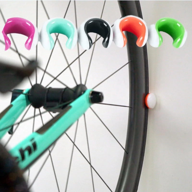 Description Picture 4 of itemBicycle Wall Mount Hook Bicycle Parking Rack Road MTB Bike Parking Buckle Portable Wall Rack Indoor Vertical Bracket