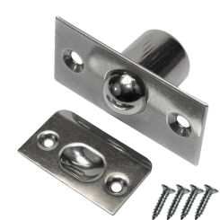 Door Stops Spring Invisible Wooden Cabinet Door Beads Lock Closet Ball Catch Latch Door Hotel KTV Box Wooden Door Stop Hardware