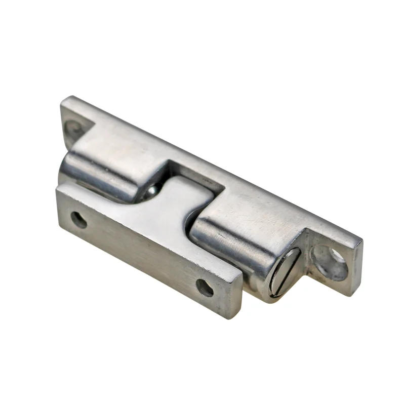 Description Picture 6 of item304 Stainless Steel Mirror Facing Ball Lock Elastic Buckle Door Lock Industrial Equipment Cabinet Hidden Door Lock