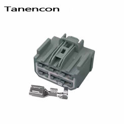 1 Set 6 Pin 7283-3740-40 Car High-power Connector Plug Automotive Electrical Cable Male Female Connector Shell for Ford