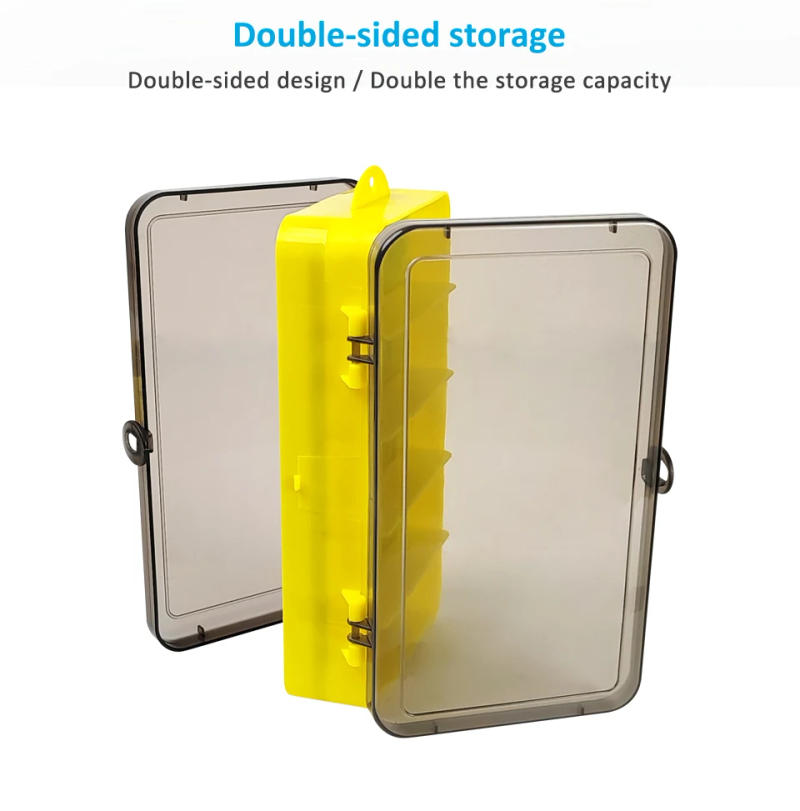Description Picture 3 of itemNew Fishing Box Double sided Portable Sponge Pad Fly Lures Container Jig Head Hook Storage Bait Case Carp Accessories Box Tackle