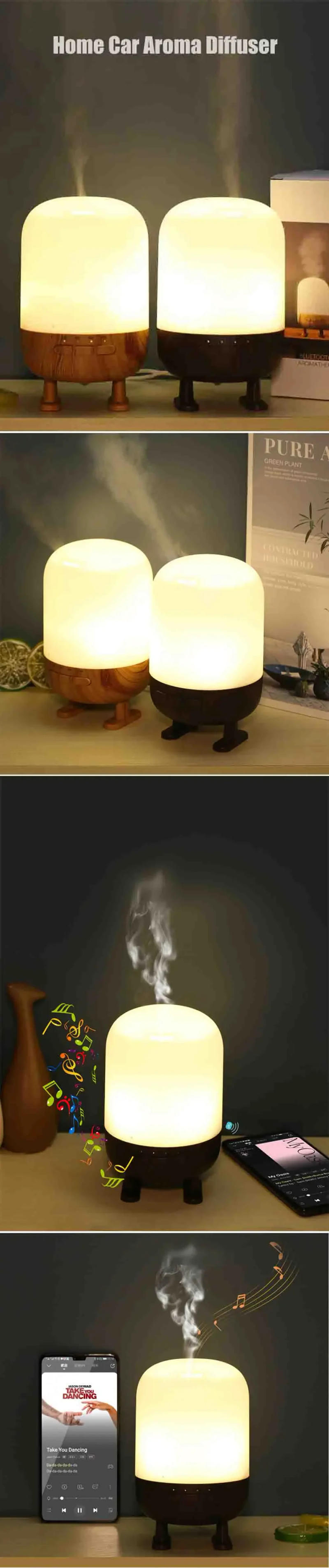 Description Picture 2 of itemHome Humidifier Aromatherapy Bluetooth Speaker Air Appliance Diffuser Vaporizer Evaporator Environment Aromatizer Humidifiers