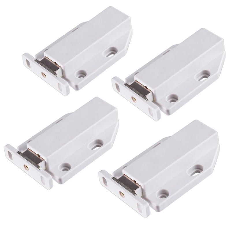 Description Picture 2 of item4Pcs Magnetic Door Catches Kitchen Cupboard Concealed Latch Wardrobe Cabinet  Magnetic Suction Rebound Device Furniture Hardware