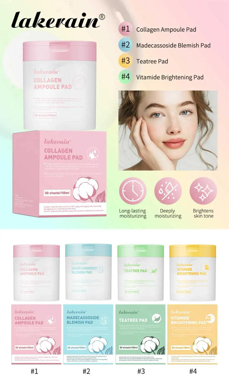 Description Picture 2 of itemLakerain Makeup Cotton Pad Teatree Pad Facial Toner Soothing Cotton Pad Calm Sensitive Skin Mild Texture Cotton Pad