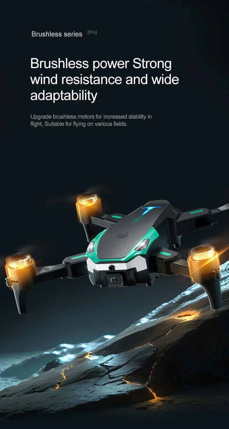 Description Picture 6 of itemS25 Drone Brushless Dual Camera Professional Aerial Photography Four-way Obstacle Avoidance Optical flow hover RC Quadrotor Dron