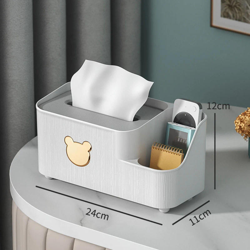 Description Picture 3 of itemTissue Storage Box Living Room Desktop Storage Multi-function Storage Box